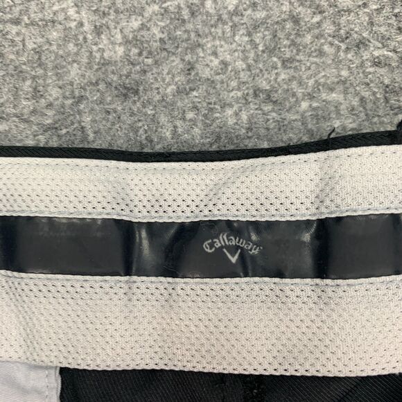 Callaway Shorts Mens 36 Black Bermuda Flat Front Zip Pockets Performance Golf - Picture 5 of 12